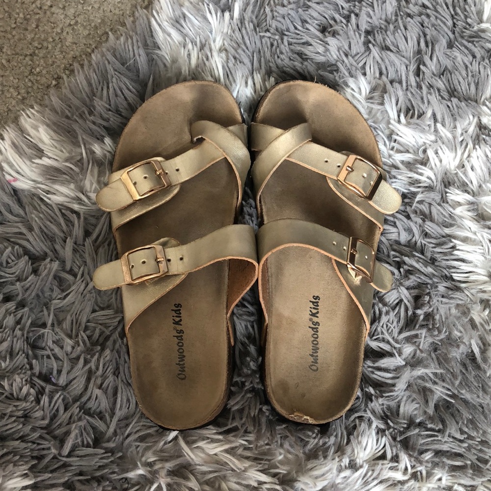 Gold Sandals